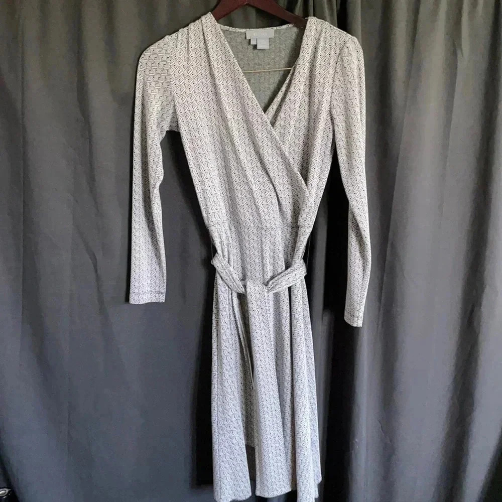 Black & White Eccoci long sleeve Dress‎ 2